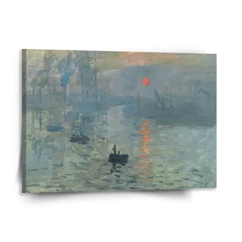 Sablio Obraz Imprese, východ slunce - Claude Monet - 150x110 cm