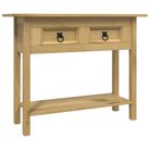 vidaXL Console Table Mexican Pine Corona Range 93x34.5x73 cm