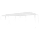 vidaXL Party Tent 9.8'x29.5' PE White