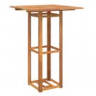 vidaXL Bistro Table 75x75x110 cm Solid Wood Acacia