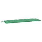 vidaXL Garden Bench Cushion Green 180x50x7 cm Oxford Fabric