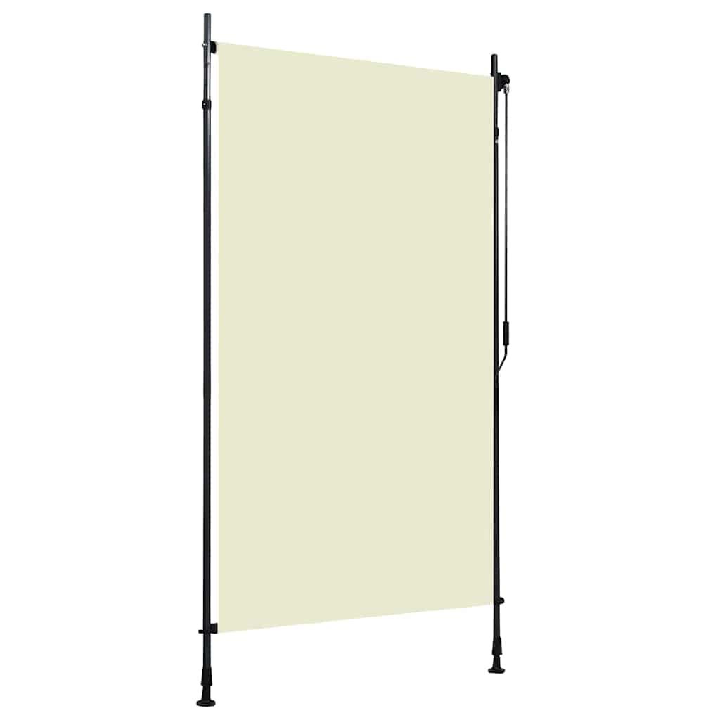 vidaXL Outdoor Roller Blind 47.2"x106.3" Cream
