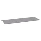 vidaXL Garden Bench Cushion Grey 150x50x4 cm Oxford Fabric