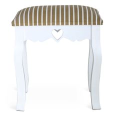 KONDELA Wagner 1 New stool white / beige