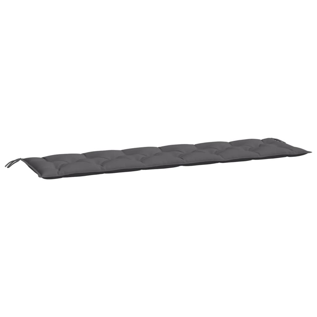 vidaXL Garden Bench Cushion Anthracite 78.7"x19.7"x2.8" Oxford Fabric