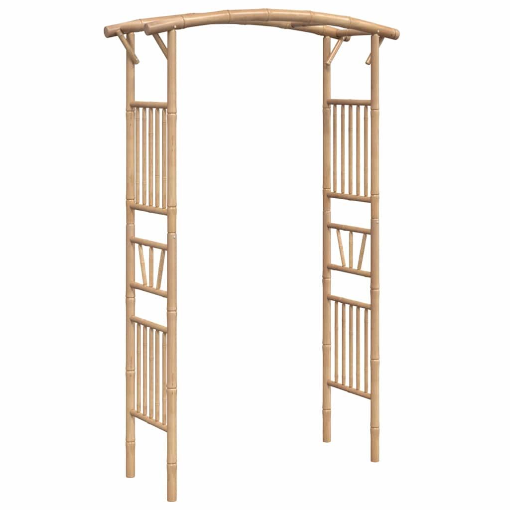 vidaXL Rose Arch Bamboo 46.5"x15.7"x73.6"