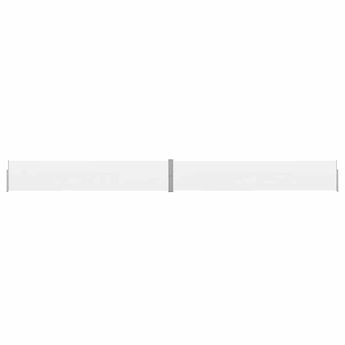 vidaXL Patio Retractable Side Awning 55.1"x472.4" Cream