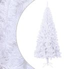 vidaXL Artificial Christmas Tree with Steel Stand 210 cm 910 Branches