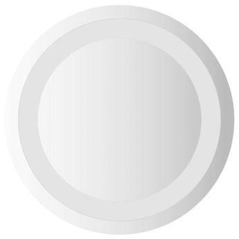 vidaXL LED Bathroom Mirror 11.8" Round