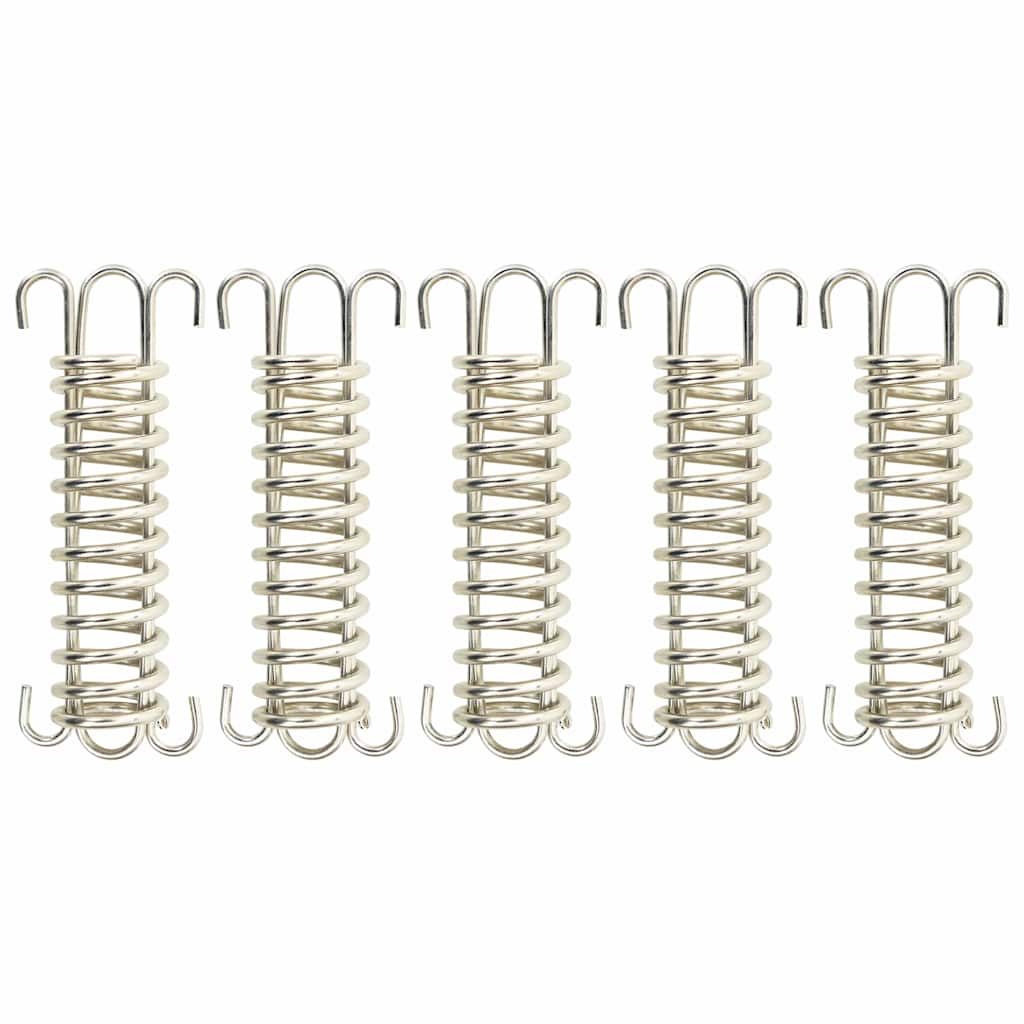vidaXL Spring Locks for Sunshade Sail 5 pcs Stainless Steel