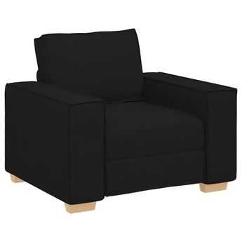 vidaXL Sofa Chair Black 100x78x84 cm Fabric