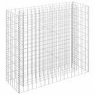 vidaXL Gabion Raised Bed Galvanized Steel 35.4"x11.8"x35.4"