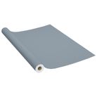 vidaXL Self-adhesive Furniture Film Grey 500x90 cm PVC
