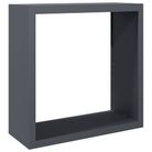 vidaXL Firewood Rack Anthracite 39.4"x15.7"x39.4" Steel