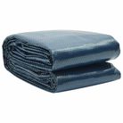 vidaXL Floating PE Solar Pool Film 400x200 cm Black and Blue
