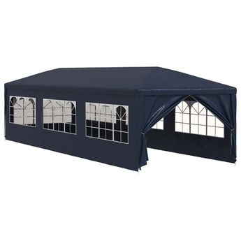 vidaXL Party Tent 10'x30' Blue