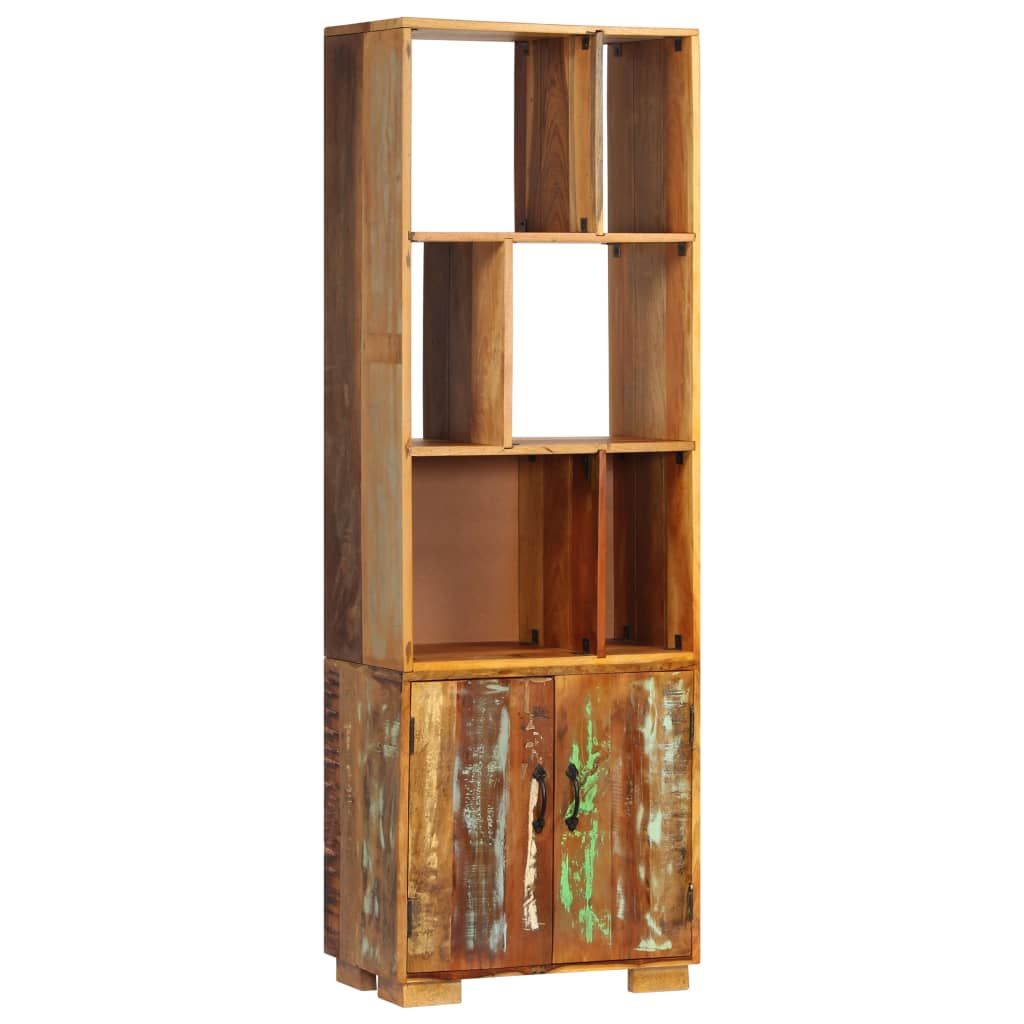 vidaXL Bookshelf 23.6"x13.8"x70.9" Solid Reclaimed Wood