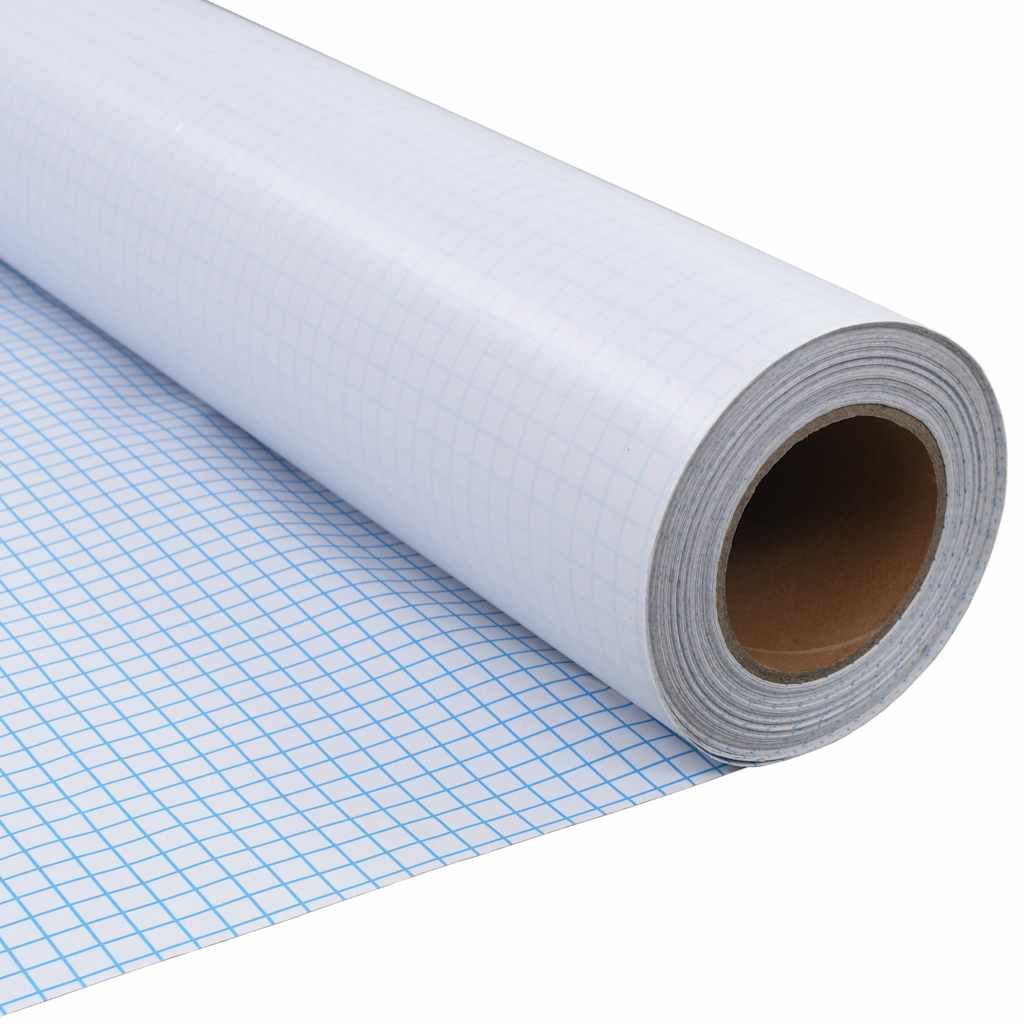 vidaXL Window Film Frosted Grey 0.9x5 m PVC