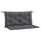 vidaXL Garden Bench Cushions 2pcs Anthracite 100x50x7 cm Oxford Fabric
