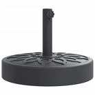 vidaXL Parasol Base for Ã1.5"/1.9" Poles 55.1 lb Round