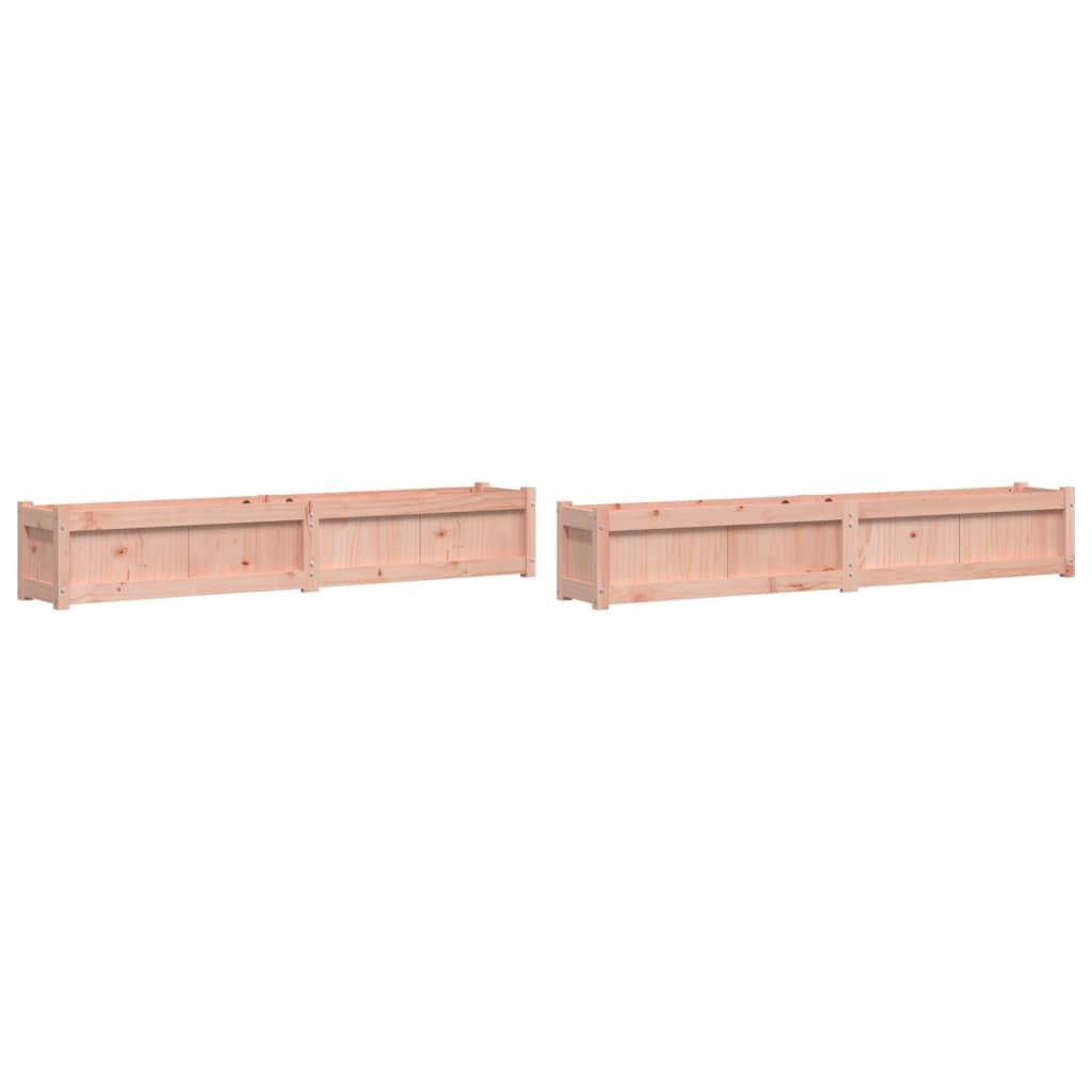 vidaXL Garden Planters 2 pcs Solid Wood Douglas