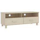 vidaXL TV Cabinet HAMAR Honey Brown 106x40x40 cm Solid Wood Pine