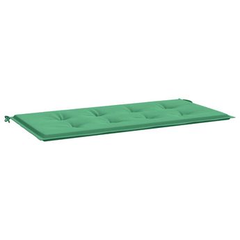 vidaXL Garden Bench Cushion Green 100x50x3 cm Oxford Fabric