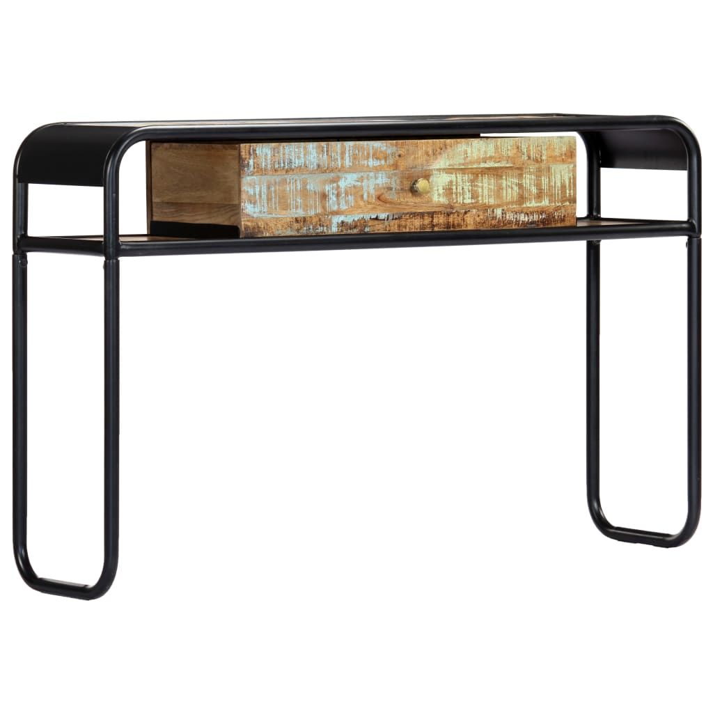 vidaXL Console Table 46.5"x11.8"x29.5" Solid Reclaimed Wood