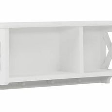 KONDELA Rafaello shelf white