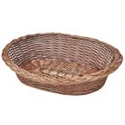 vidaXL Willow Dog Basket/Pet Bed Natural 27.6"