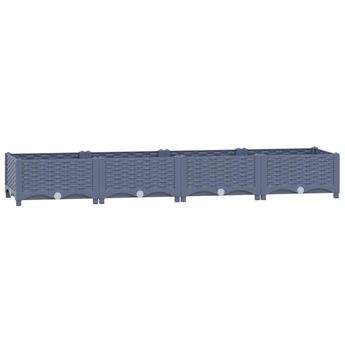 vidaXL Raised Bed 160x40x23 cm Polypropylene