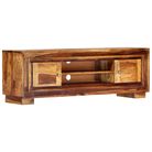 vidaXL TV Stand 46.5"x11.8"x15.7" Solid Wood Acacia