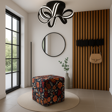 Design hall with a touch of elegance