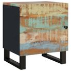 vidaXL Bedside Cabinet 15.7"x13"x18.1" Solid Wood Reclaimed