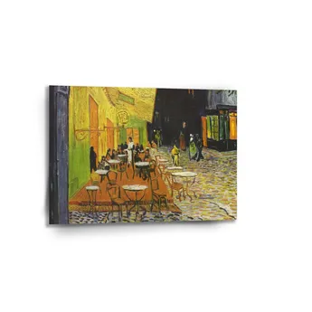 Sablio Obraz Terasa kavárny v noci - Vincent van Gogh - 90x60 cm