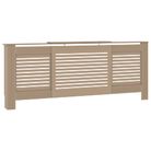 vidaXL MDF Radiator Cover 80.7"