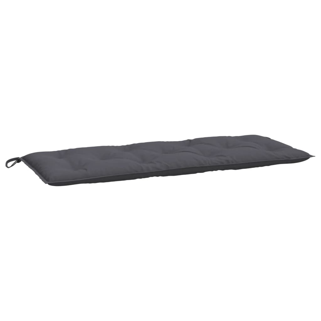 vidaXL Garden Bench Cushion Anthracite 47.2"x19.7"x2.8" Oxford Fabric