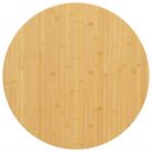 vidaXL Table Top Ø80x1.5 cm Bamboo
