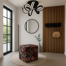 Design hall with a touch of elegance