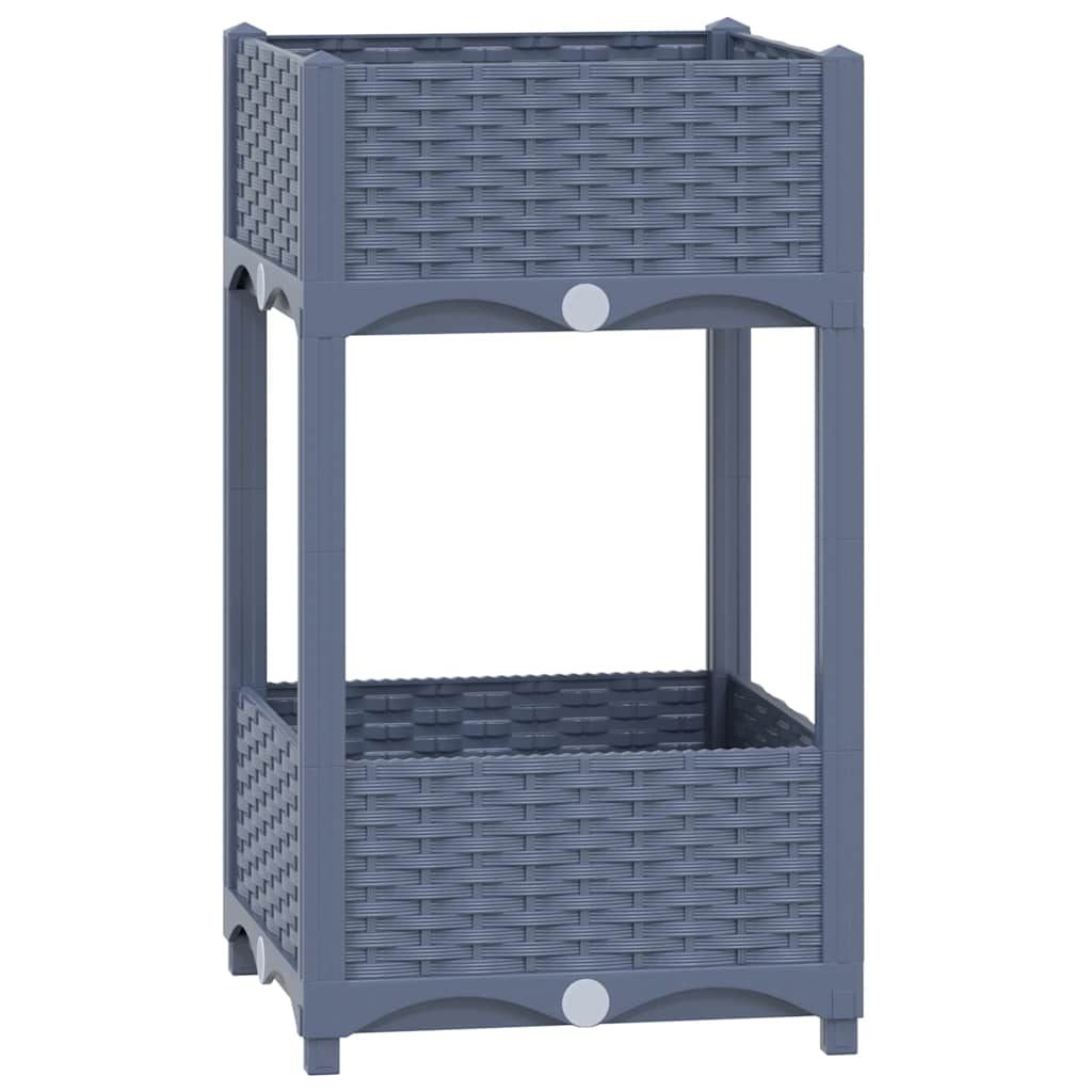 vidaXL Raised Bed 40x40x71 cm Polypropylene