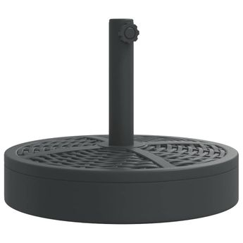vidaXL Parasol Base for Ã1.5"/1.9" Poles 55.1 lb Round
