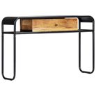 vidaXL Console Table 46.5"x11.8"x29.5" Solid Mango Wood