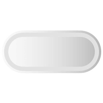 vidaXL LED Bathroom Mirror 23.6"x9.8" Oval