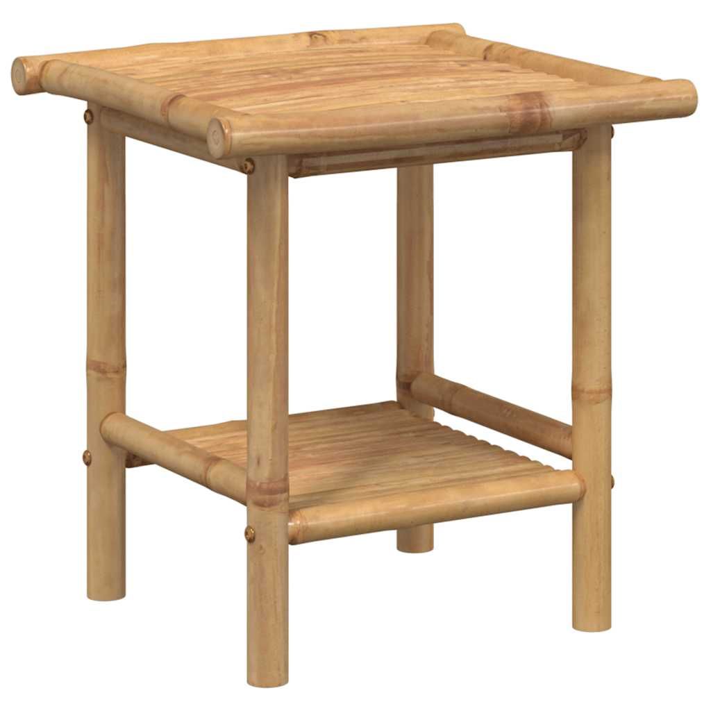 vidaXL Coffee Table 17.7"x17.7"x17.7" Bamboo