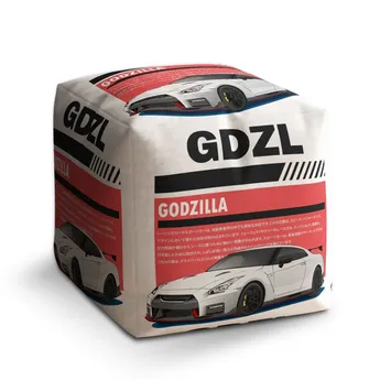 Sablio Taburet Cube Nissan GTR 35 Godzilla - 40x40x40 cm