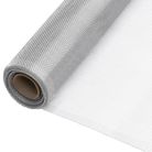vidaXL Mesh Screen Aluminium 39.4x787.4" Silver