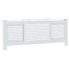 vidaXL MDF Radiator Cover White 80.7"