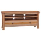vidaXL TV Cabinet 100x30x45 cm Solid Mahogany Wood