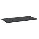 vidaXL Garden Bench Cushion Black 39.4"x19.7"x1.6" Oxford Fabric