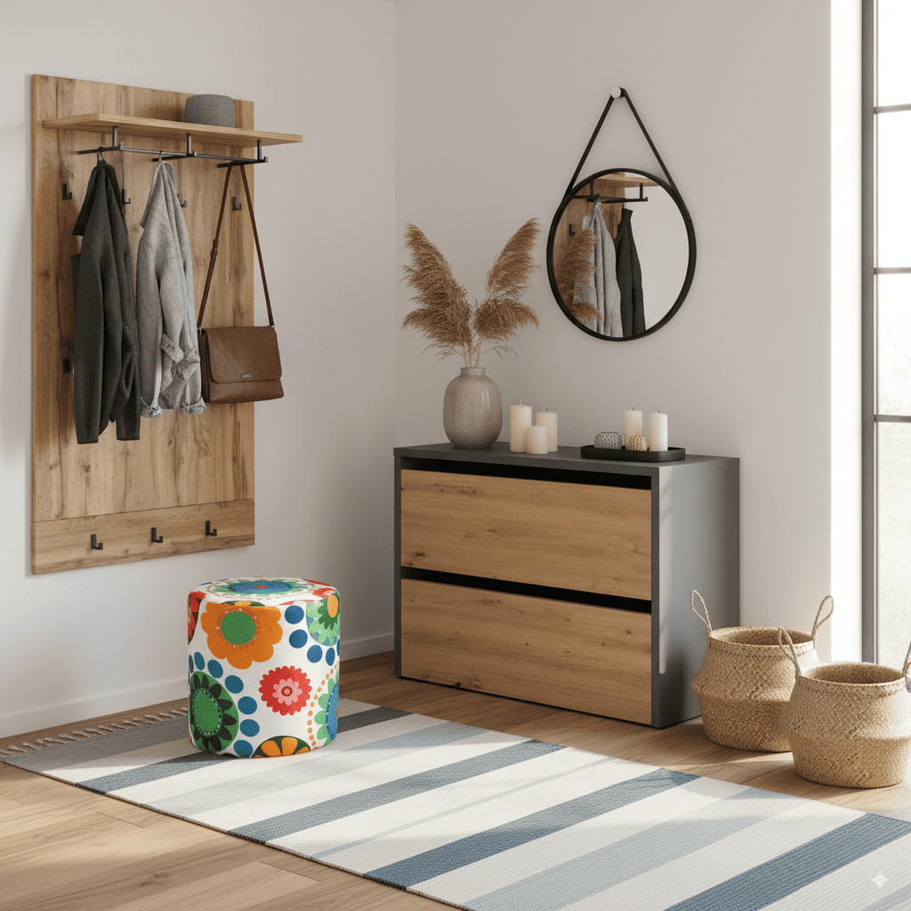 Design hall: Modern and practical